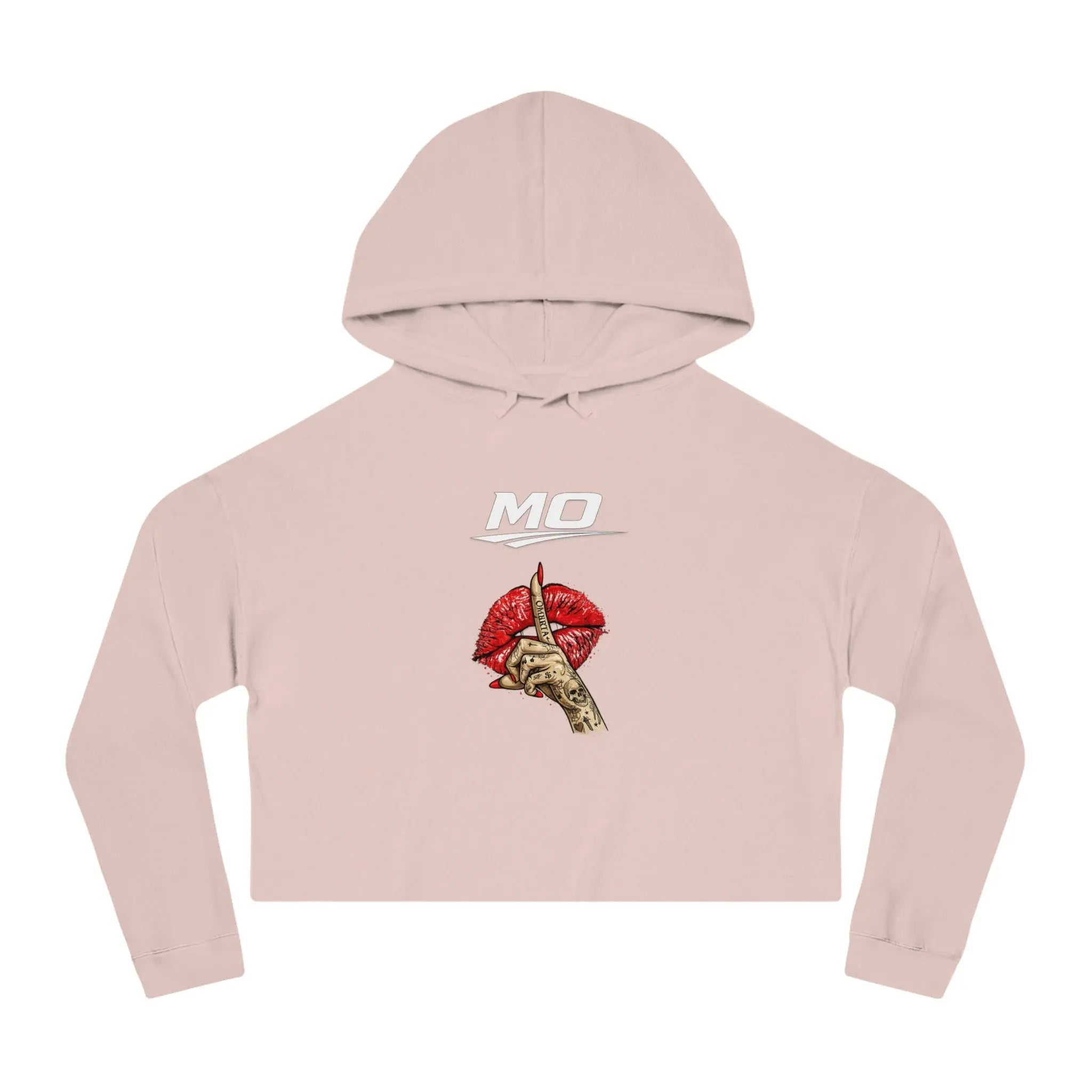 Hush Cropped Hoodie Printify