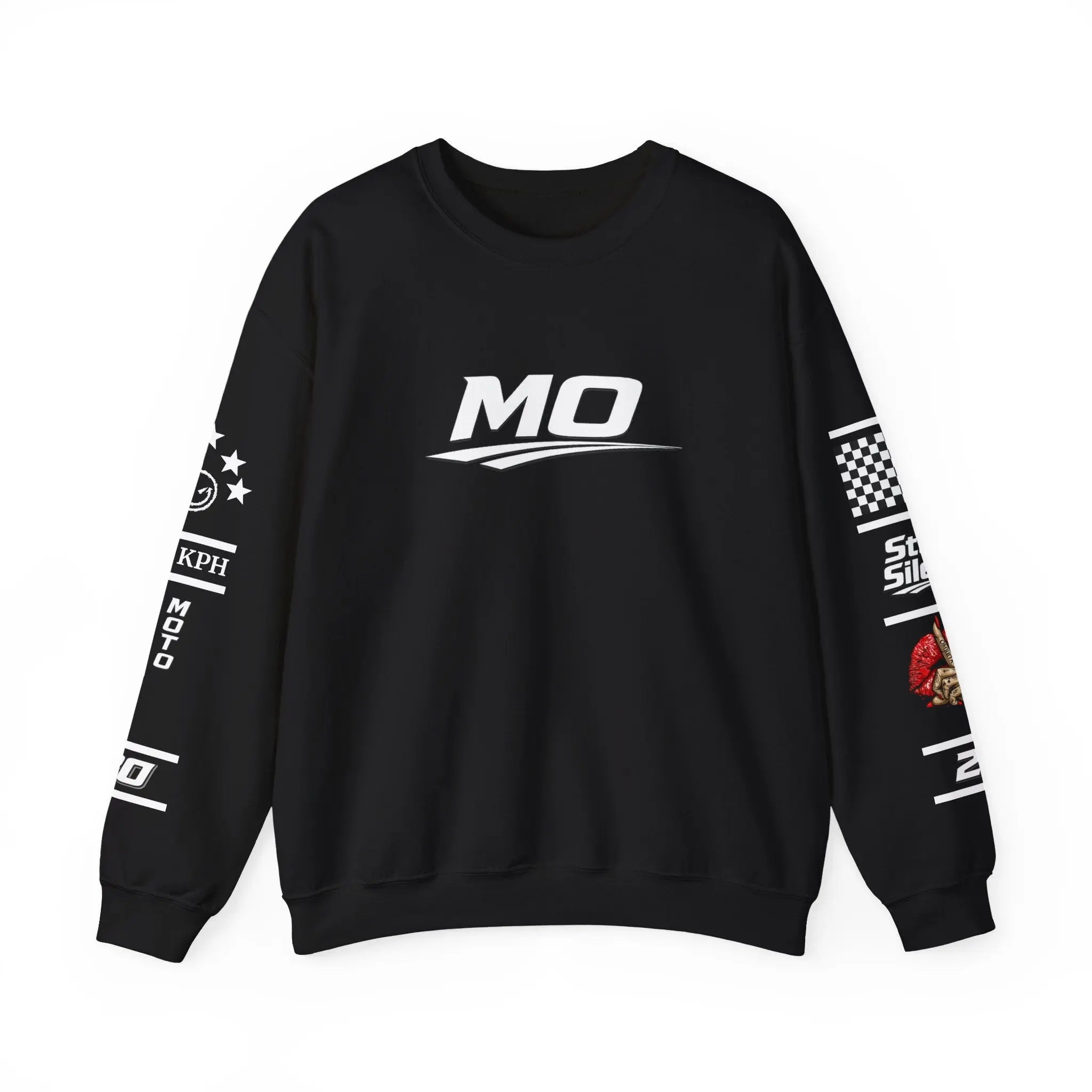 Women's MOTO OMERTA “In Speed We Trust” Crewneck Printify