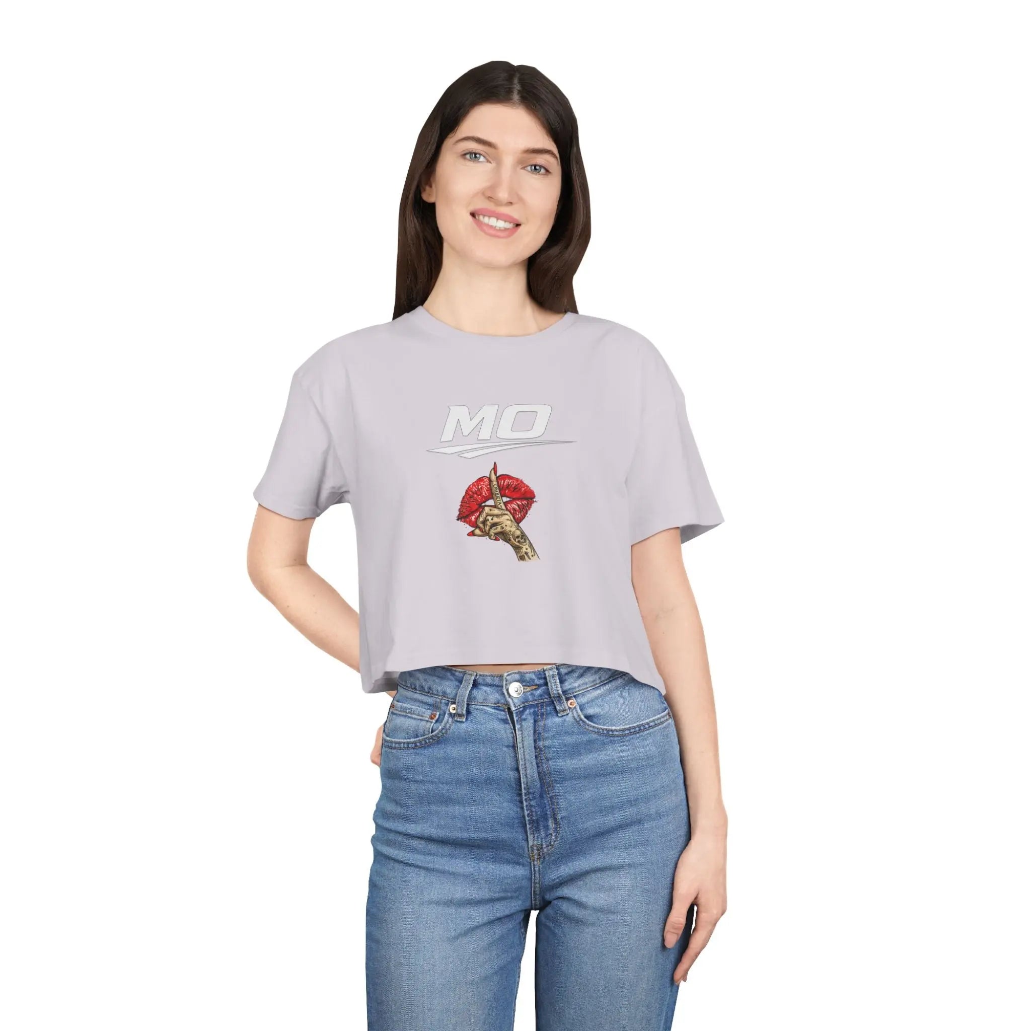 Hush Crop Tee Printify