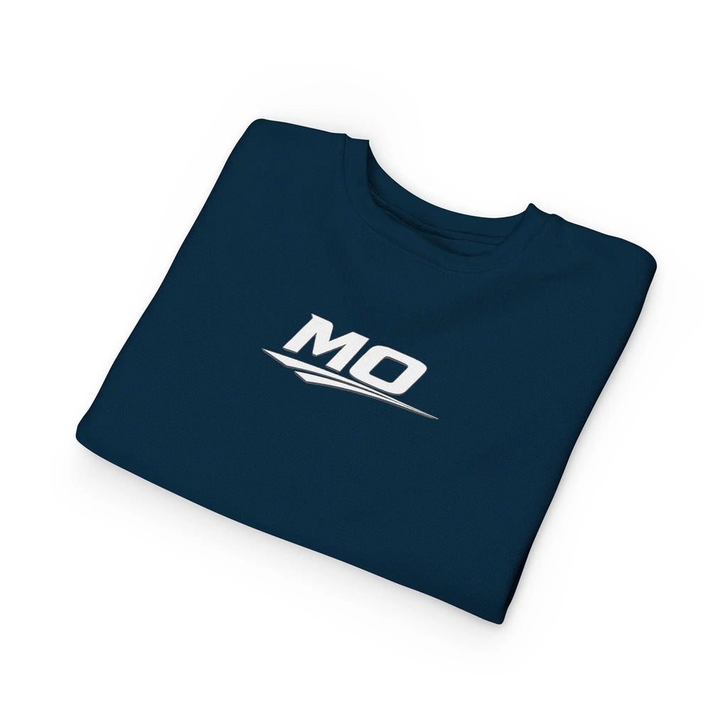 Moto Omerta Toddler Crewneck Pullover Sweatshirt Printify