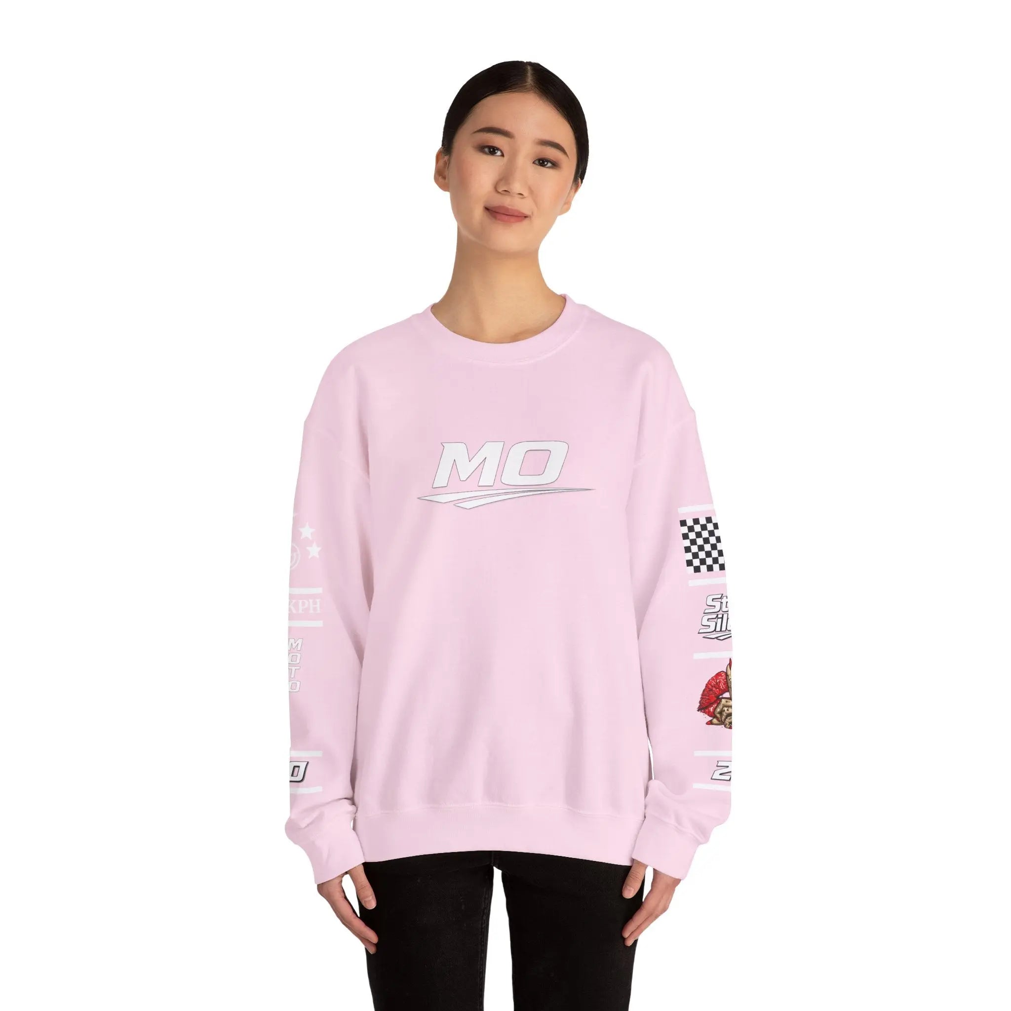 Women's MOTO OMERTA “In Speed We Trust” Crewneck Printify