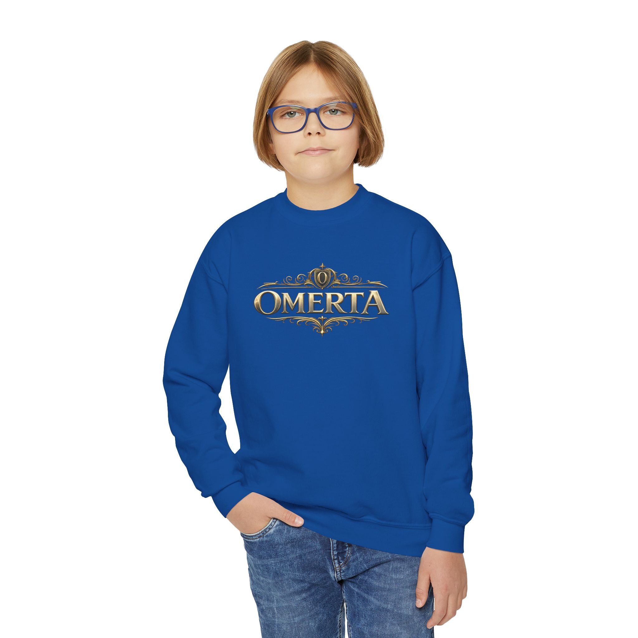 Inizio Youth Crewneck Pullover Sweatshirt