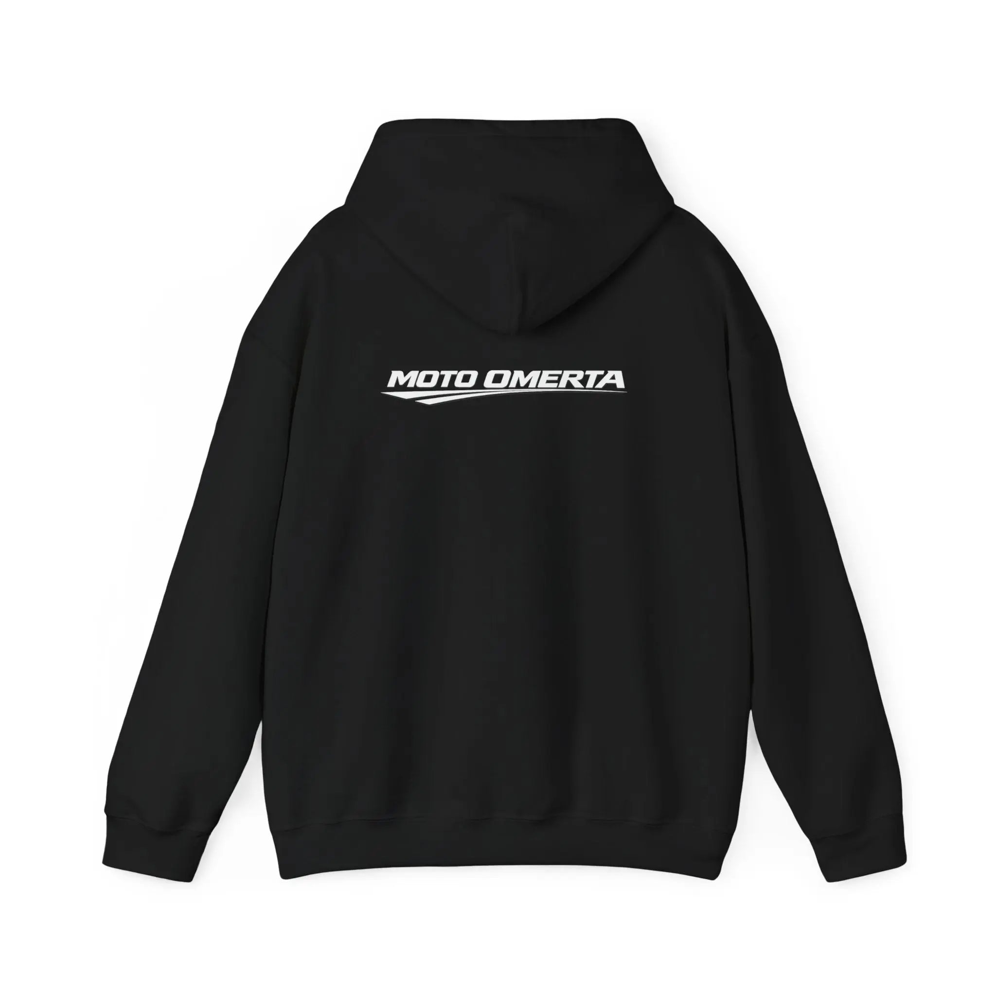 Men's Moto Omerta Hoodie - Heavy Cotton Printify