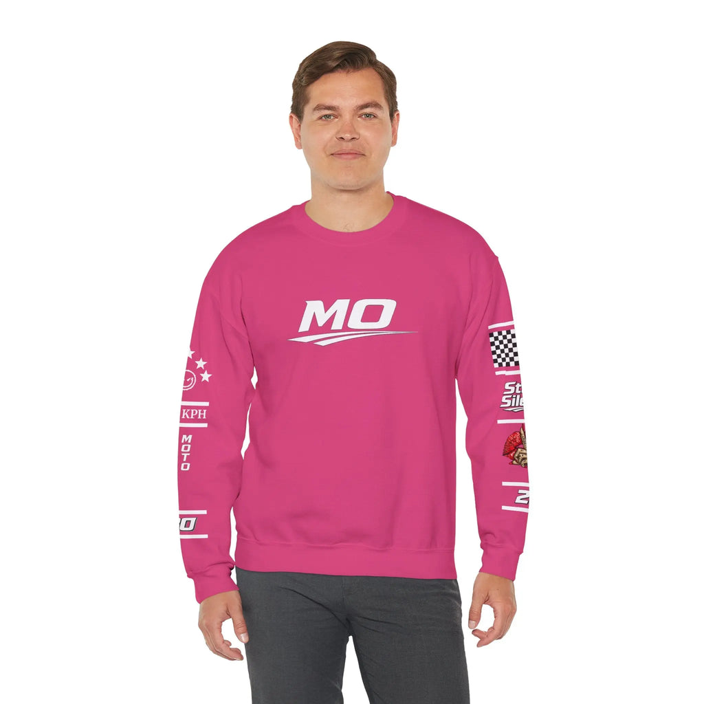 Men's MOTO OMERTA “In Speed We Trust” Crewneck Printify