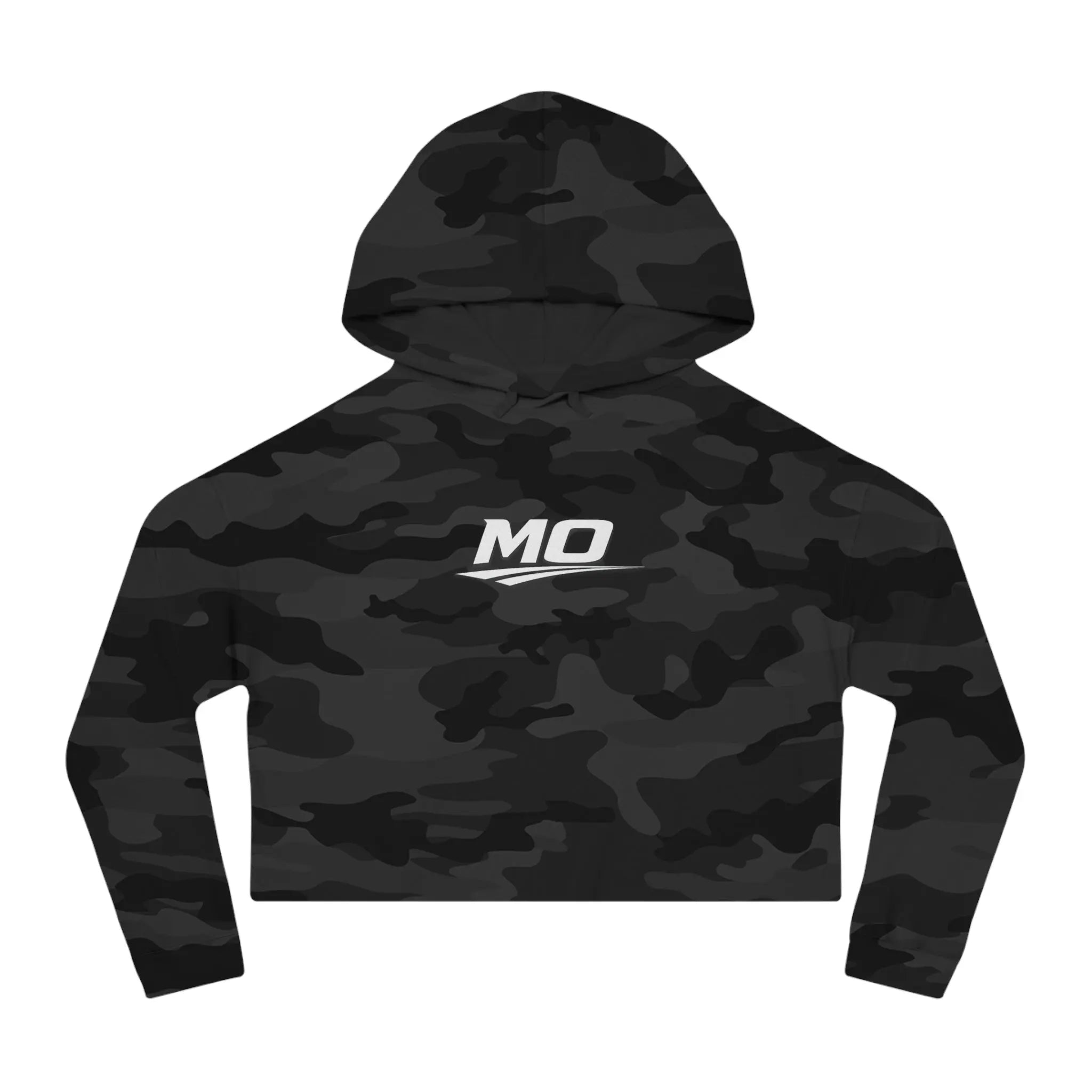 Cropped Moto Omerta Hoodie Printify