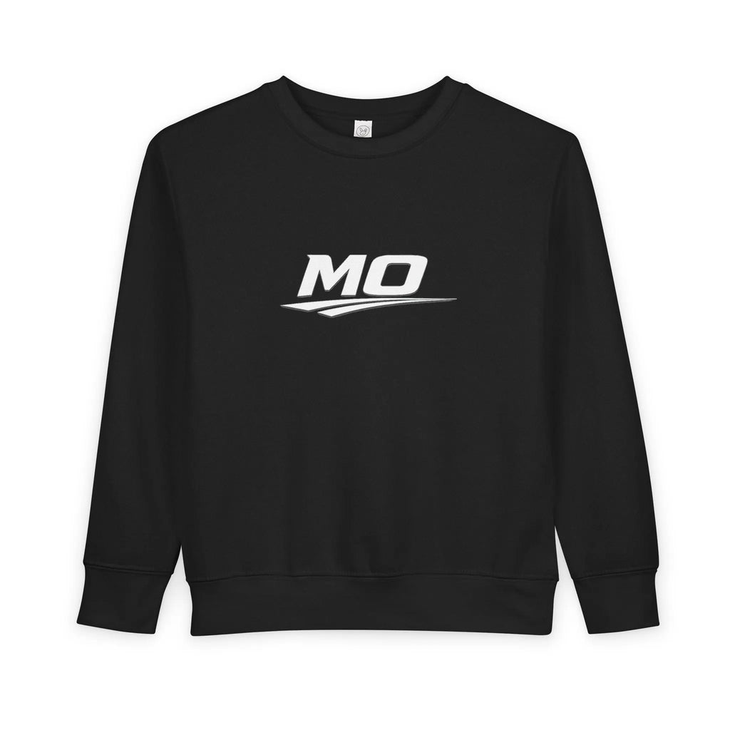 Moto Omerta Toddler Crewneck Pullover Sweatshirt Printify
