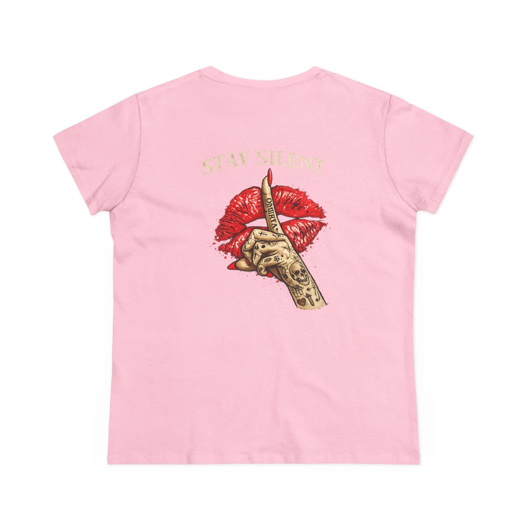 Woman's Stay Silent Tee Printify