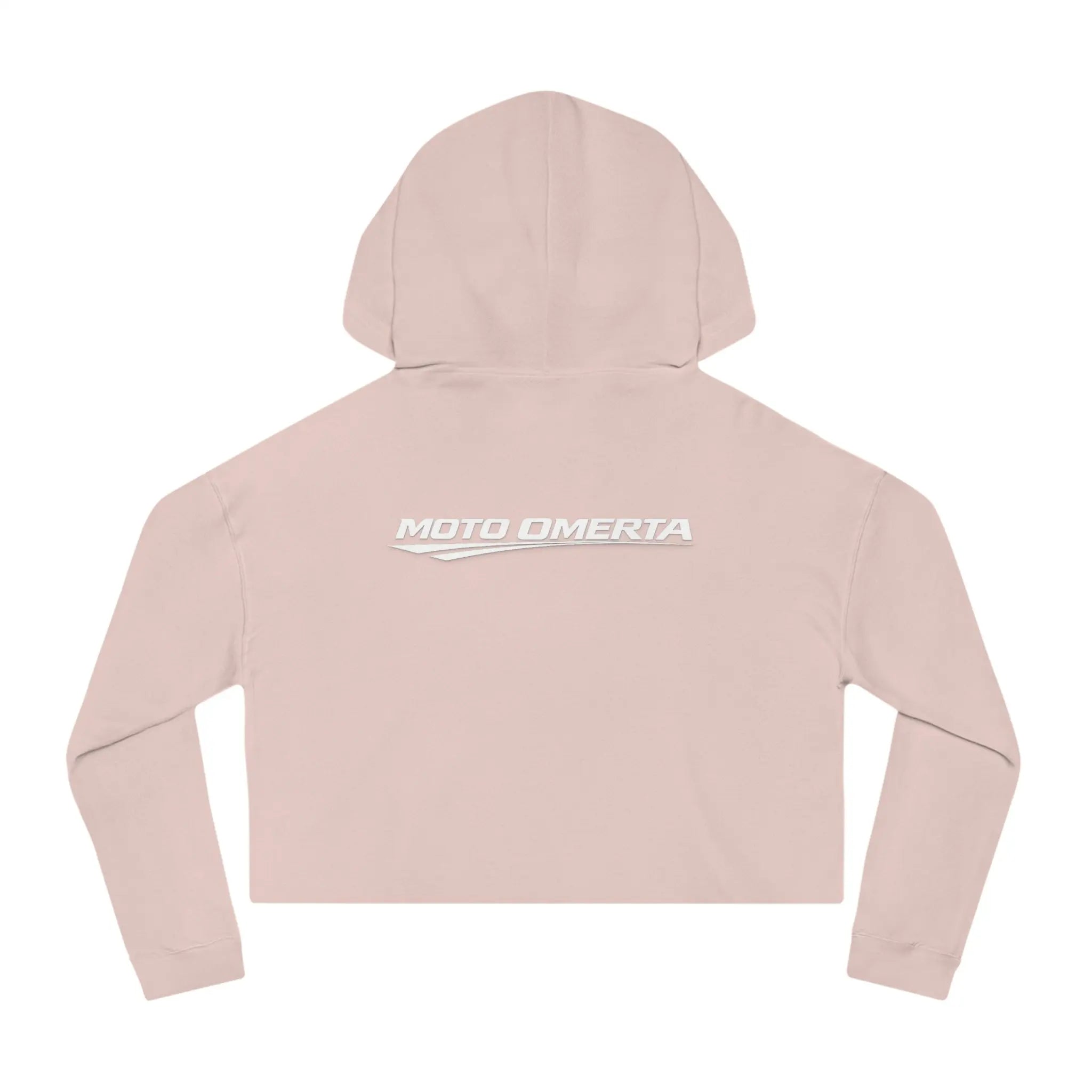 Cropped Moto Omerta Hoodie Printify