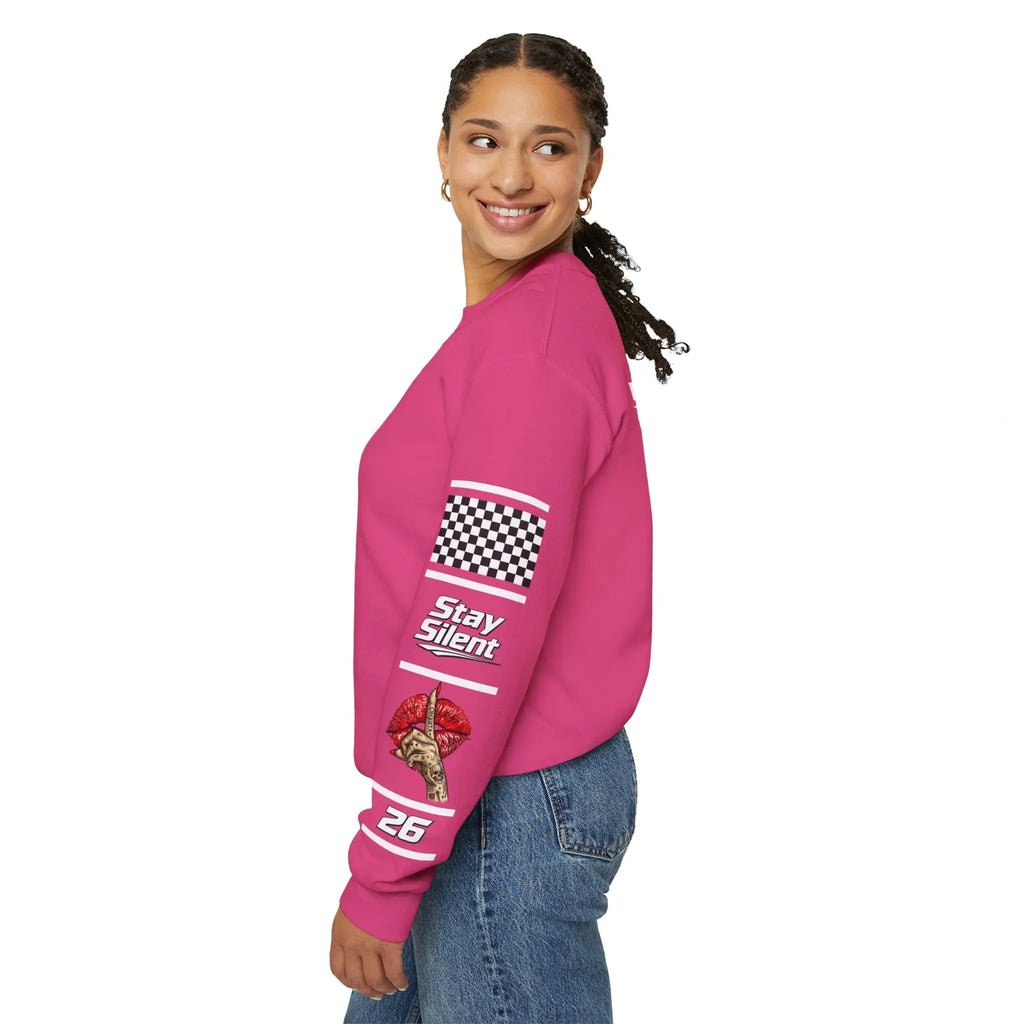 Women's MOTO OMERTA “In Speed We Trust” Crewneck Printify