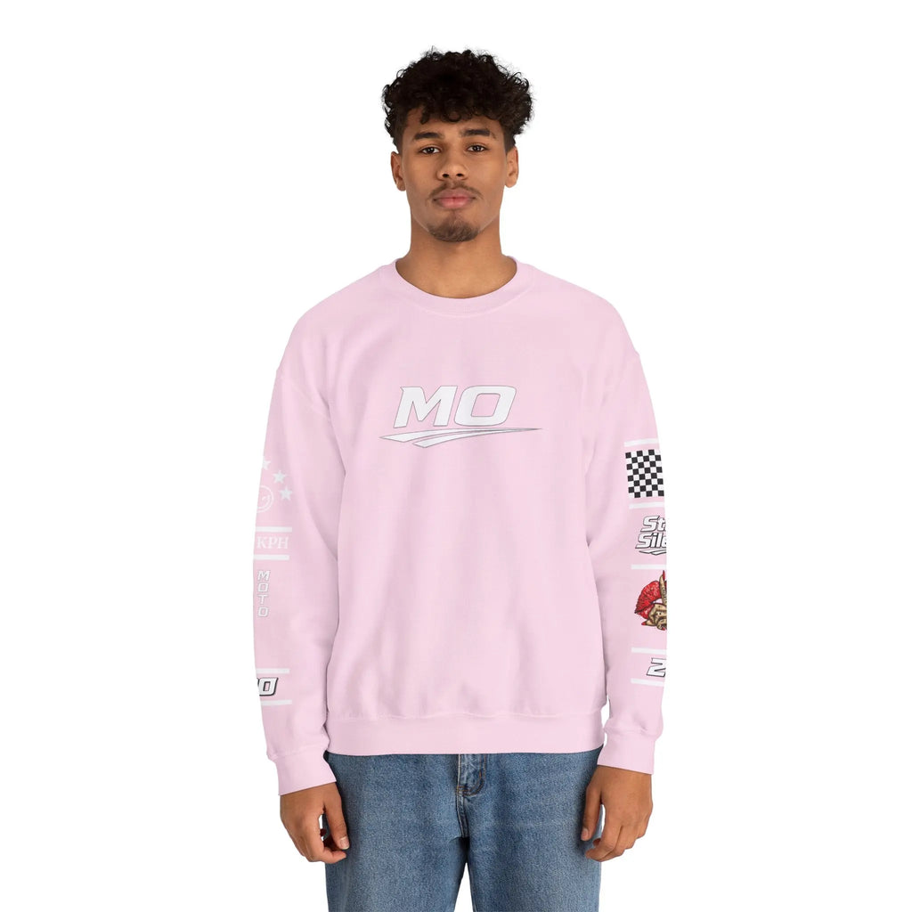 Men's MOTO OMERTA “In Speed We Trust” Crewneck Printify