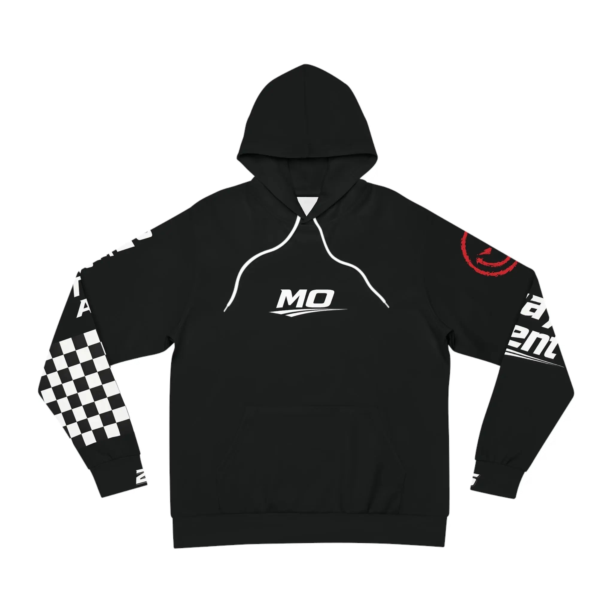 Men's Stay Silent Hoodie - Light Weight Polyester Printify