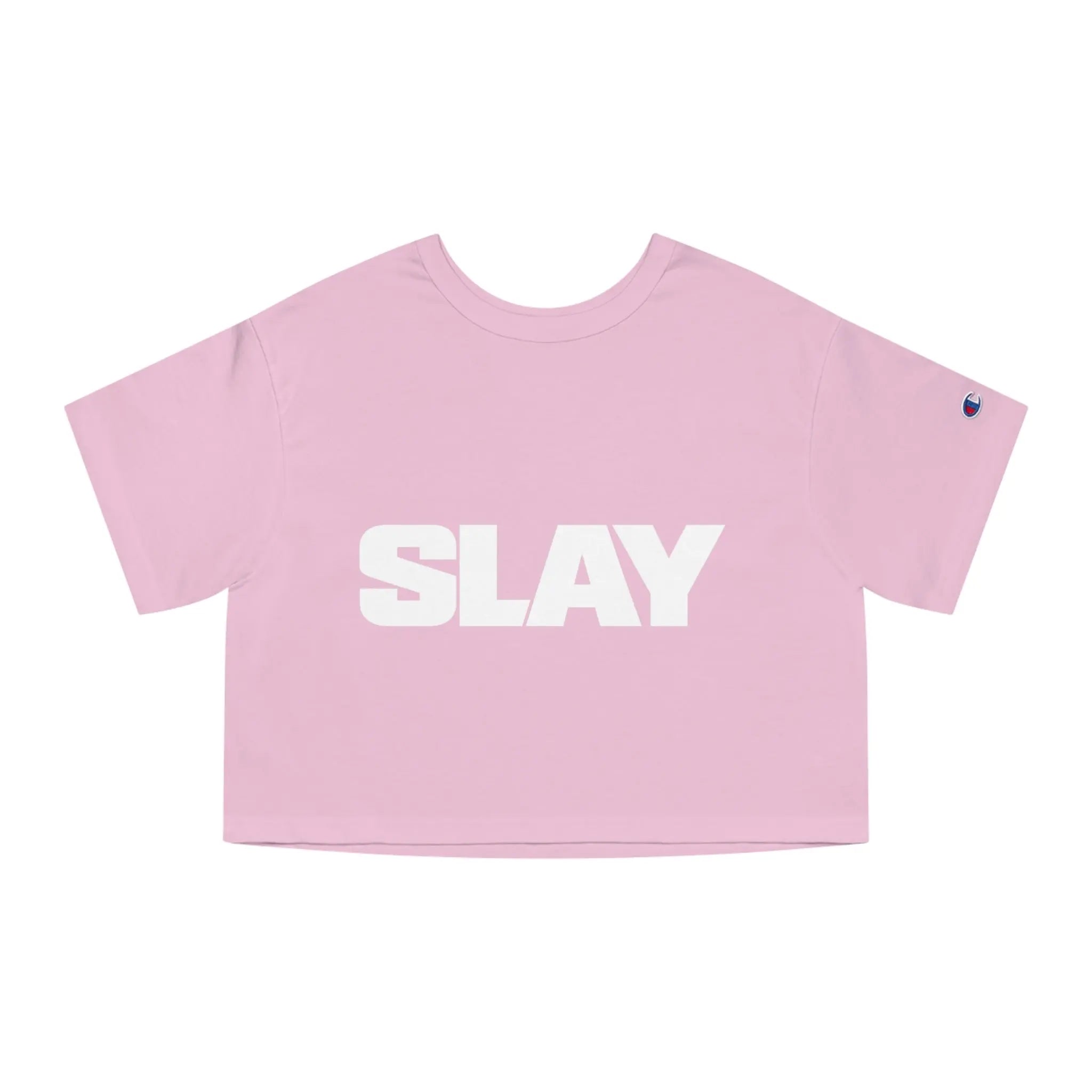 SLAY Cropped Tee Printify