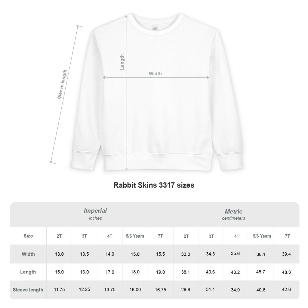 Moto Omerta Toddler Crewneck Pullover Sweatshirt Printify