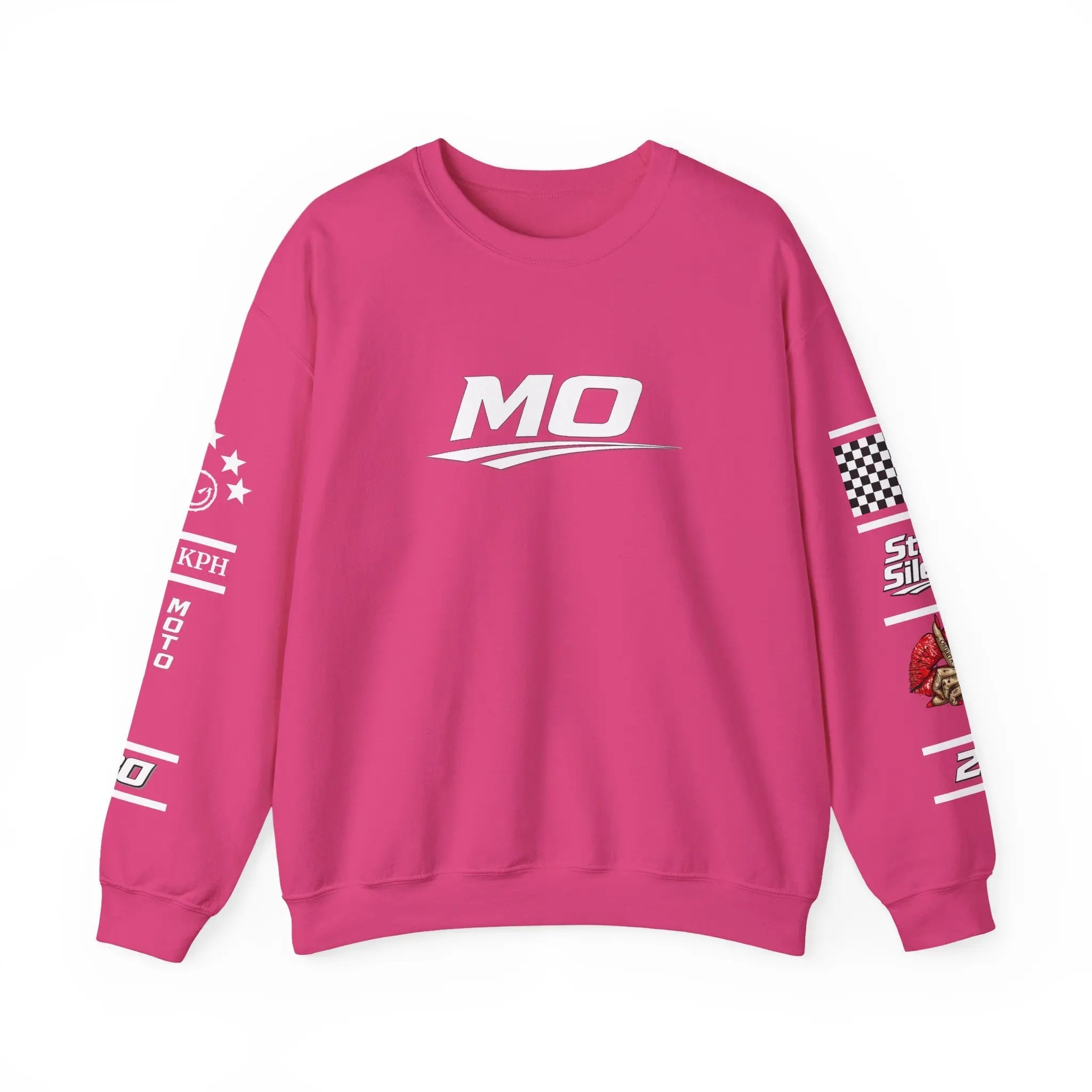 Men's MOTO OMERTA “In Speed We Trust” Crewneck Printify