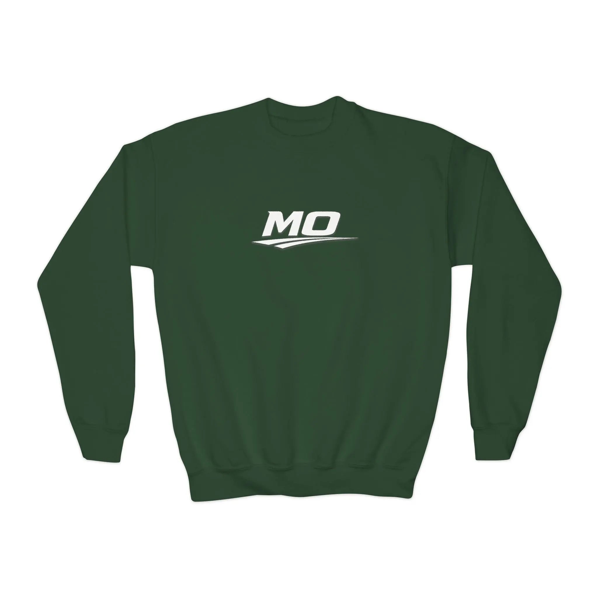 Moto Omerta Youth Crewneck Pullover Sweatshirt Printify