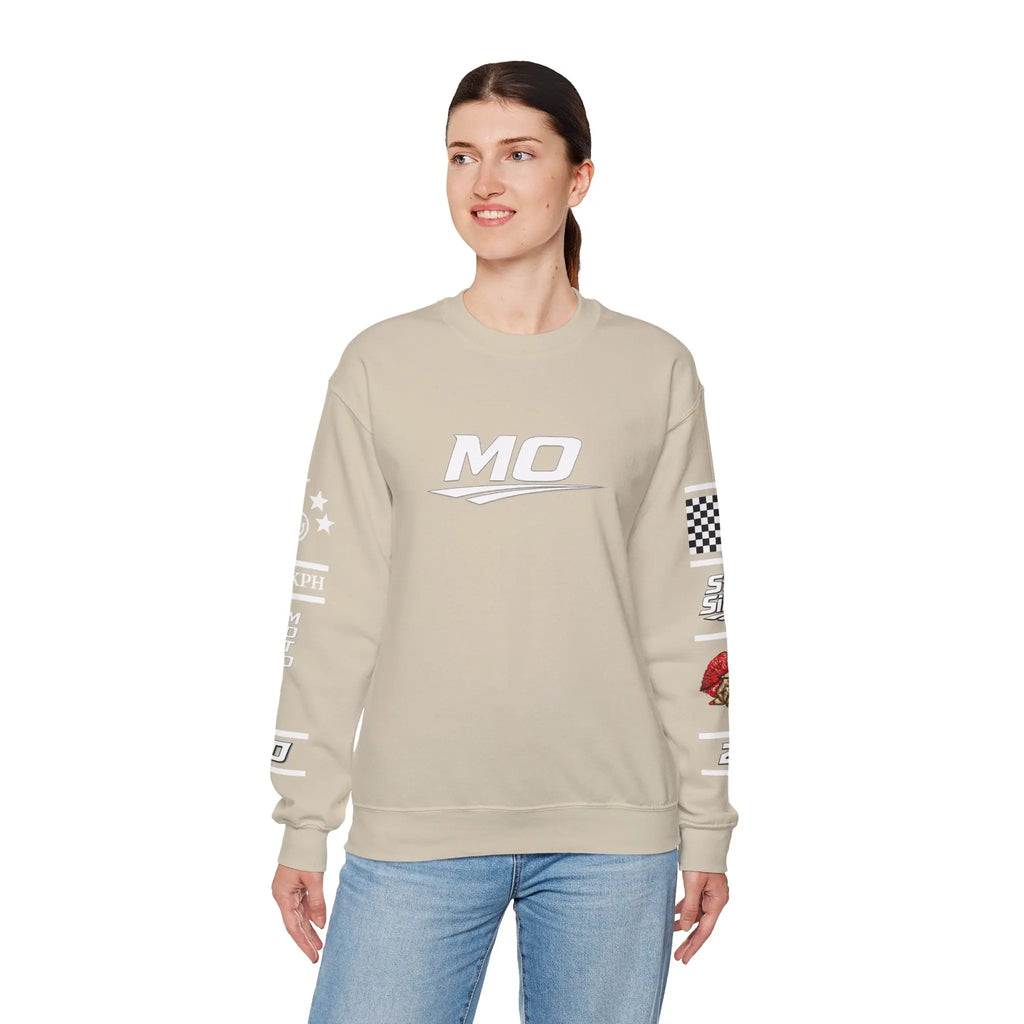 Women's MOTO OMERTA “In Speed We Trust” Crewneck Printify