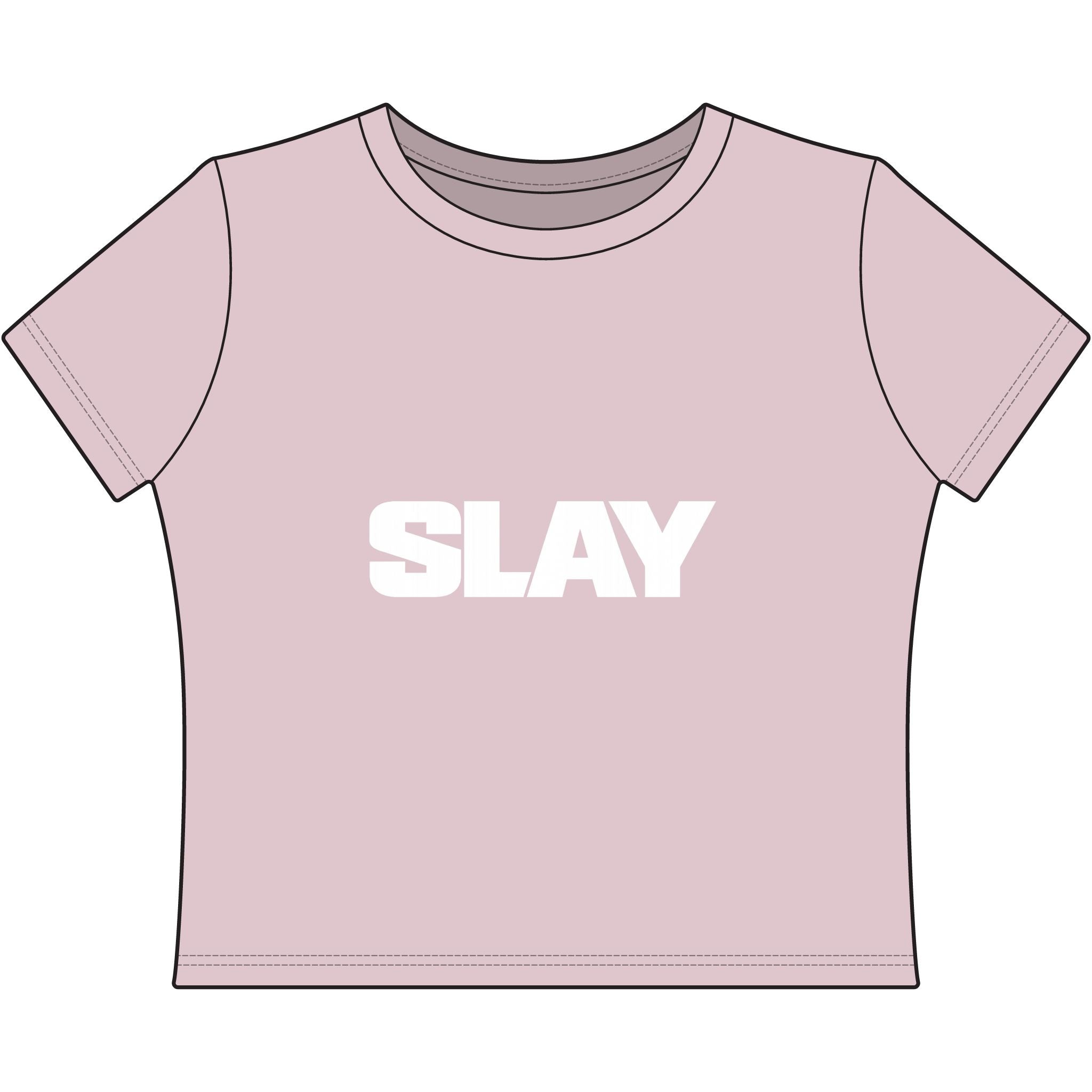SLAY | Moto Omerta Women's Tiny Tee Printify