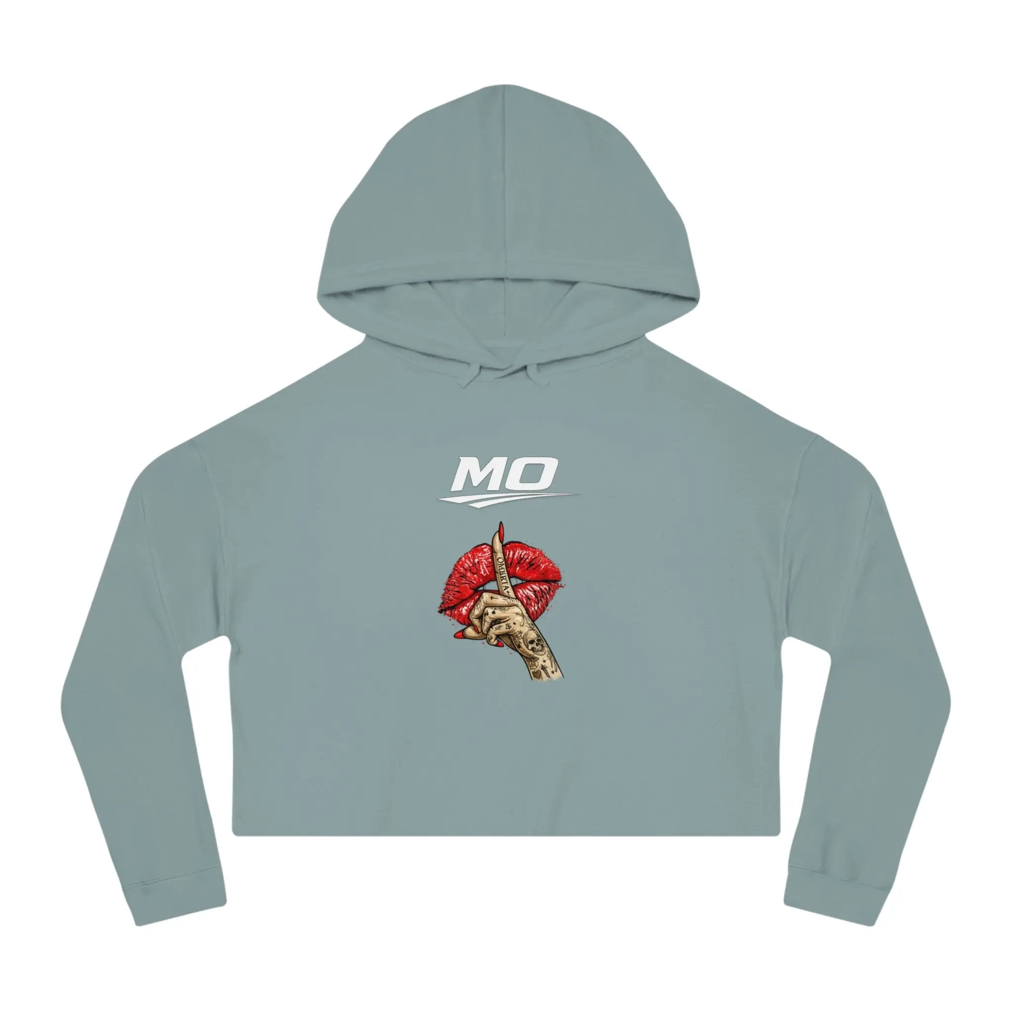 Hush Cropped Hoodie Printify