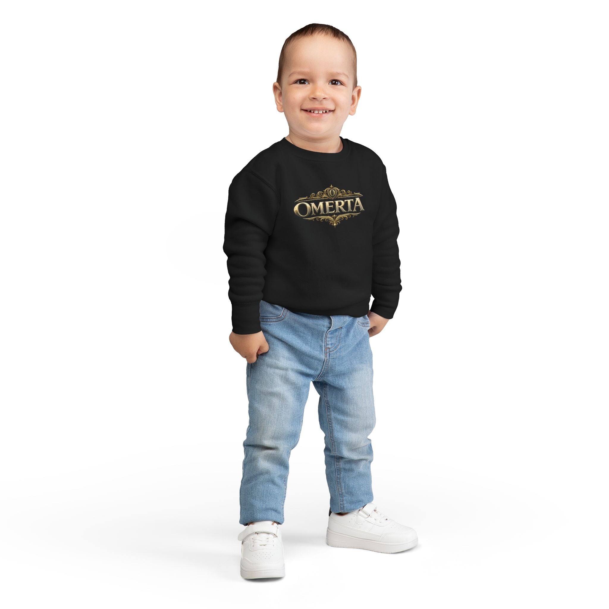 Inizio Toddler Crewneck Pullover Sweatshirt