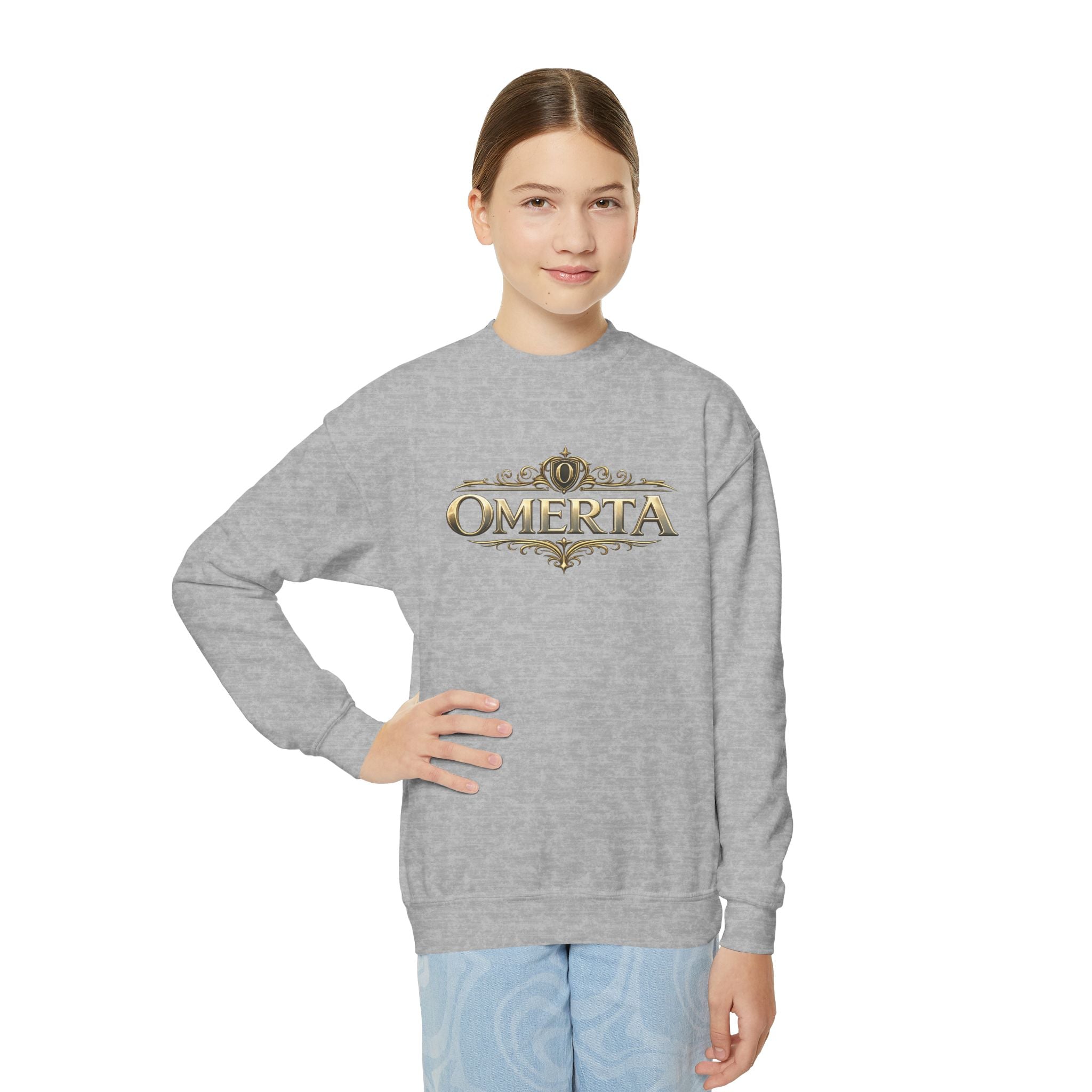 Inizio Youth Crewneck Pullover Sweatshirt
