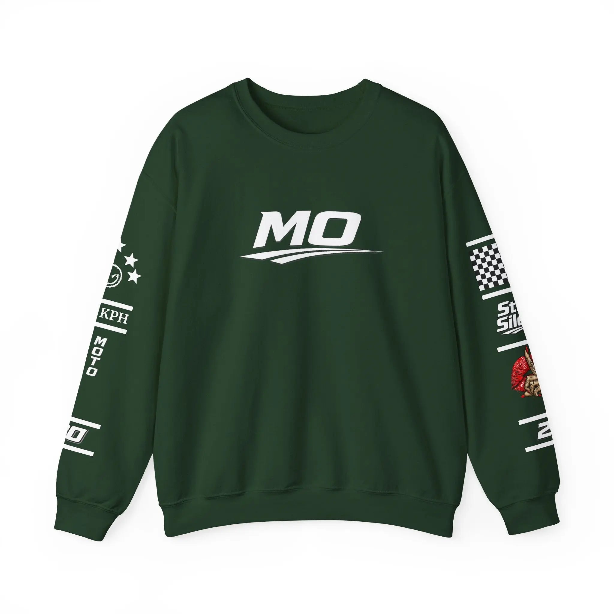Women's MOTO OMERTA “In Speed We Trust” Crewneck Printify